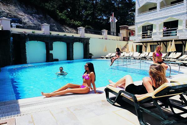 Himeros Life Hotel Kemer Exterior foto